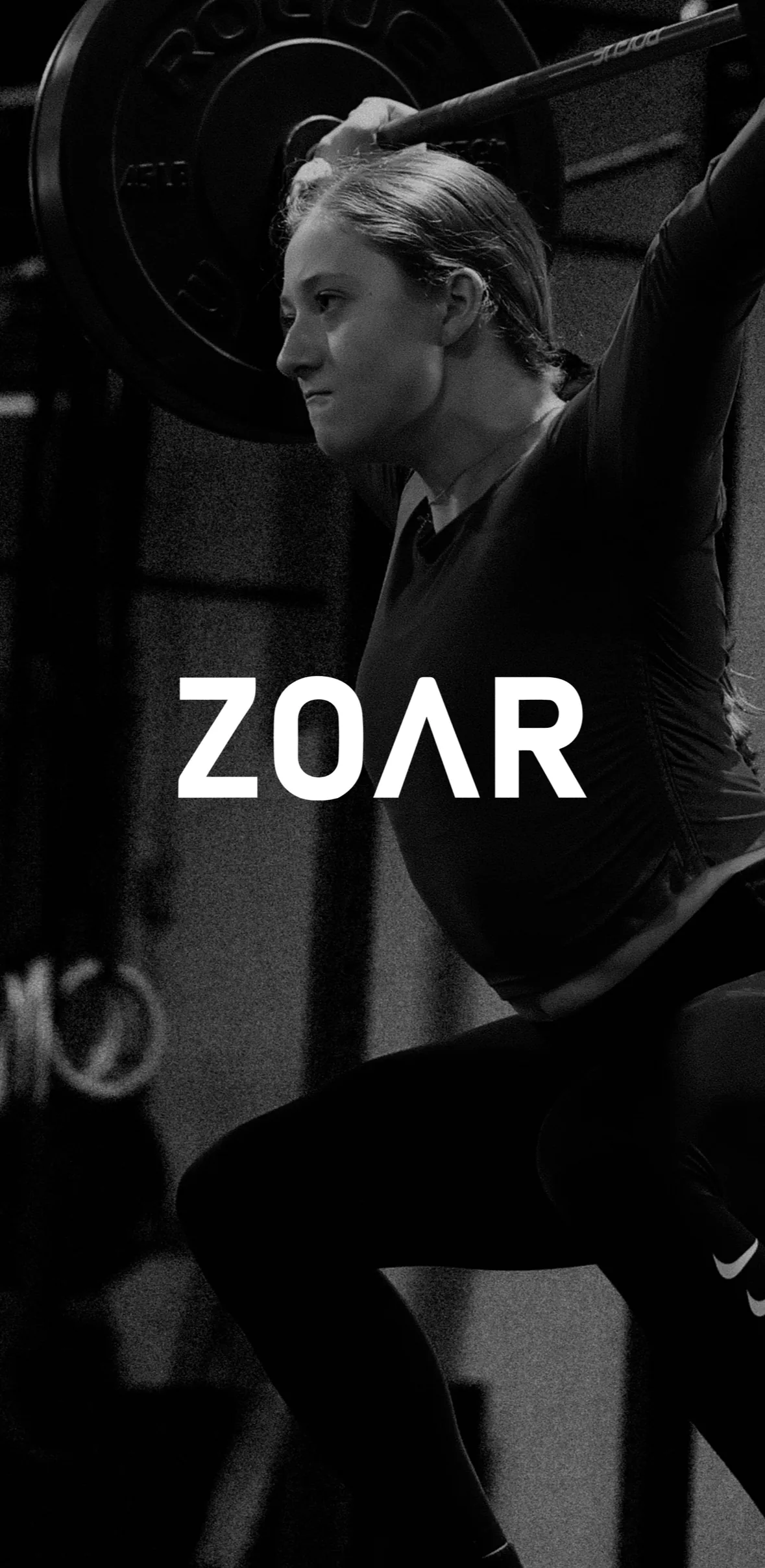 ZOAR Fitness splash screen