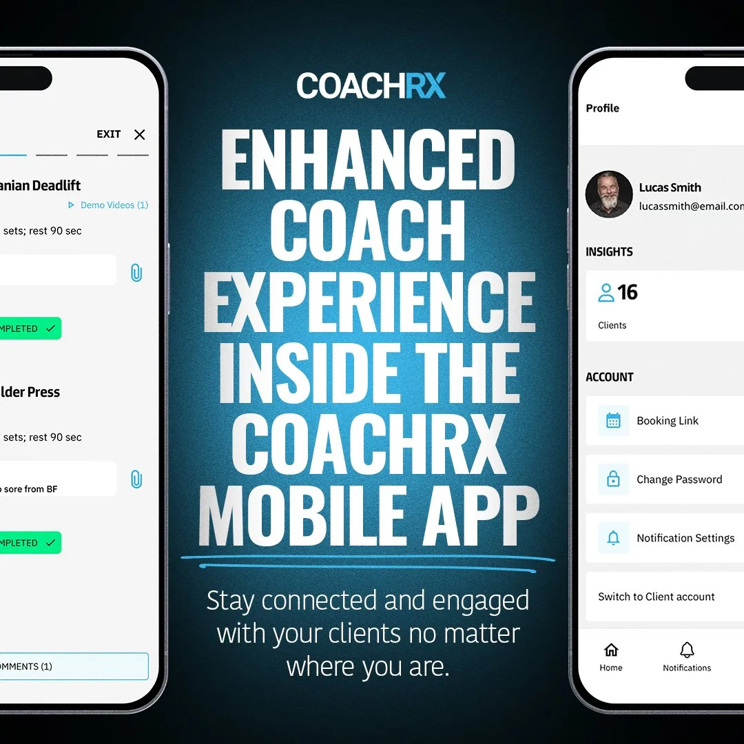 OPEX July Feature Update- Coach Mobile App Experience