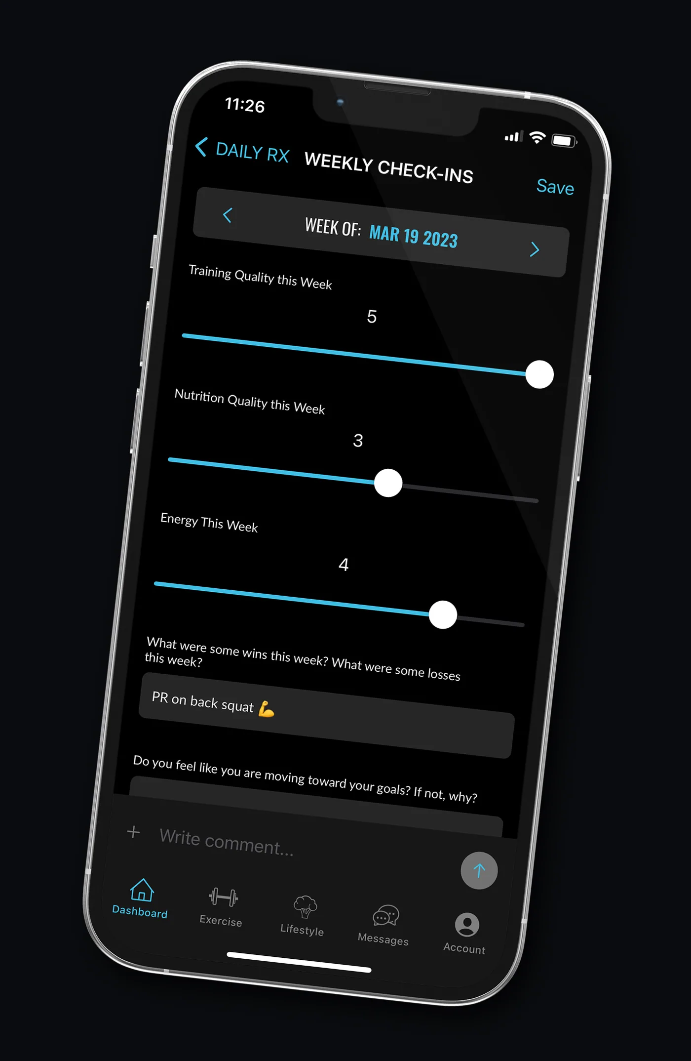 CRX Weekly Check In