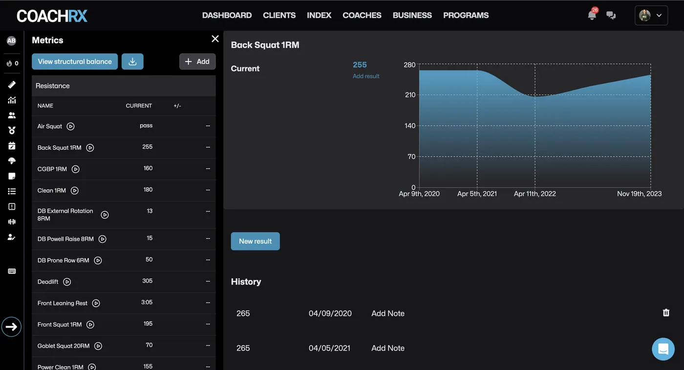 Progress tracking